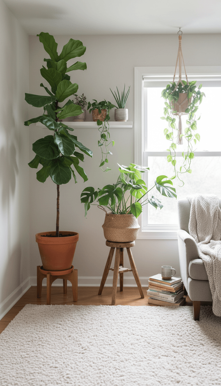Bedroom Plant Corner Ideas That Feel Like a Quiet Retreat