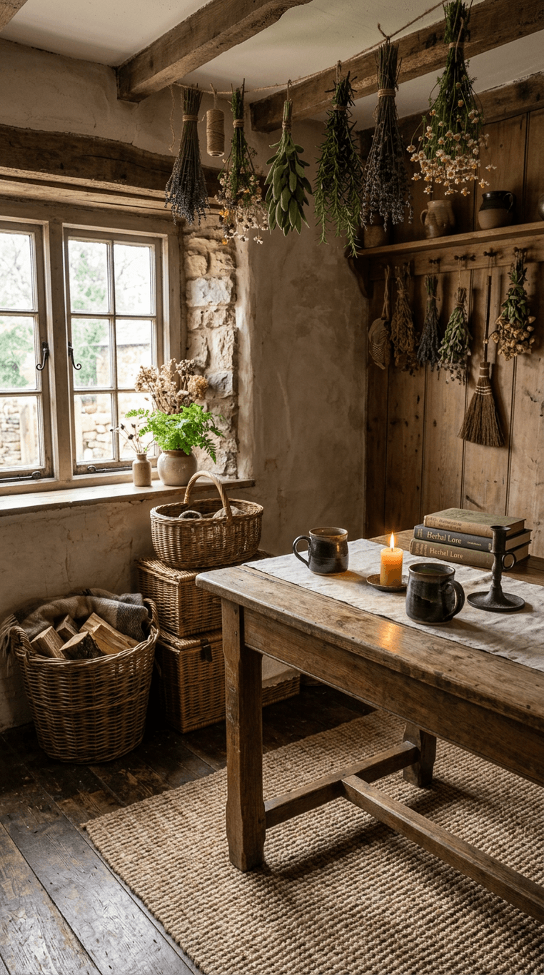 Layer Natural Textures for an Old-World Cottage Feel