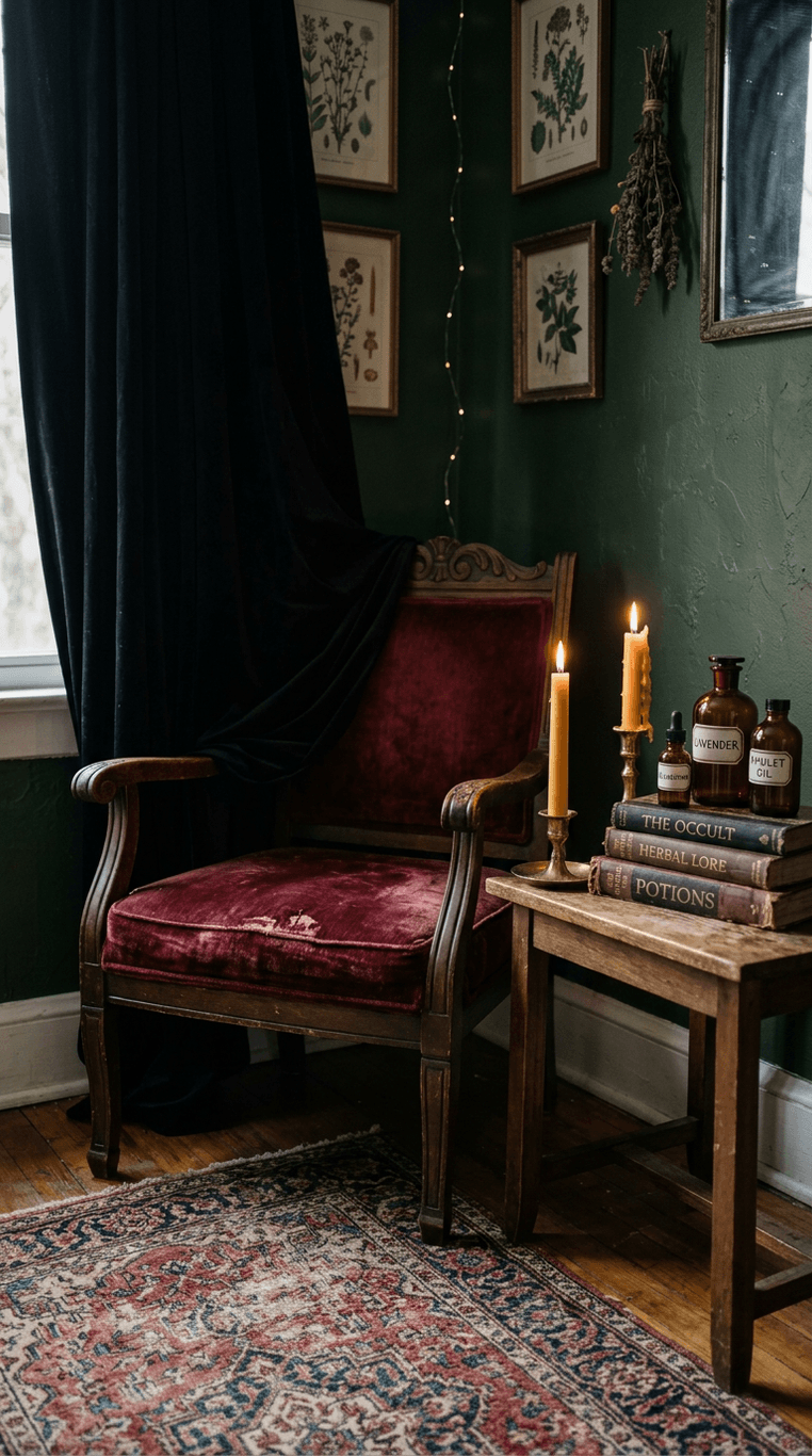 Set the Mood with a Dark, Enchanted Color Palette