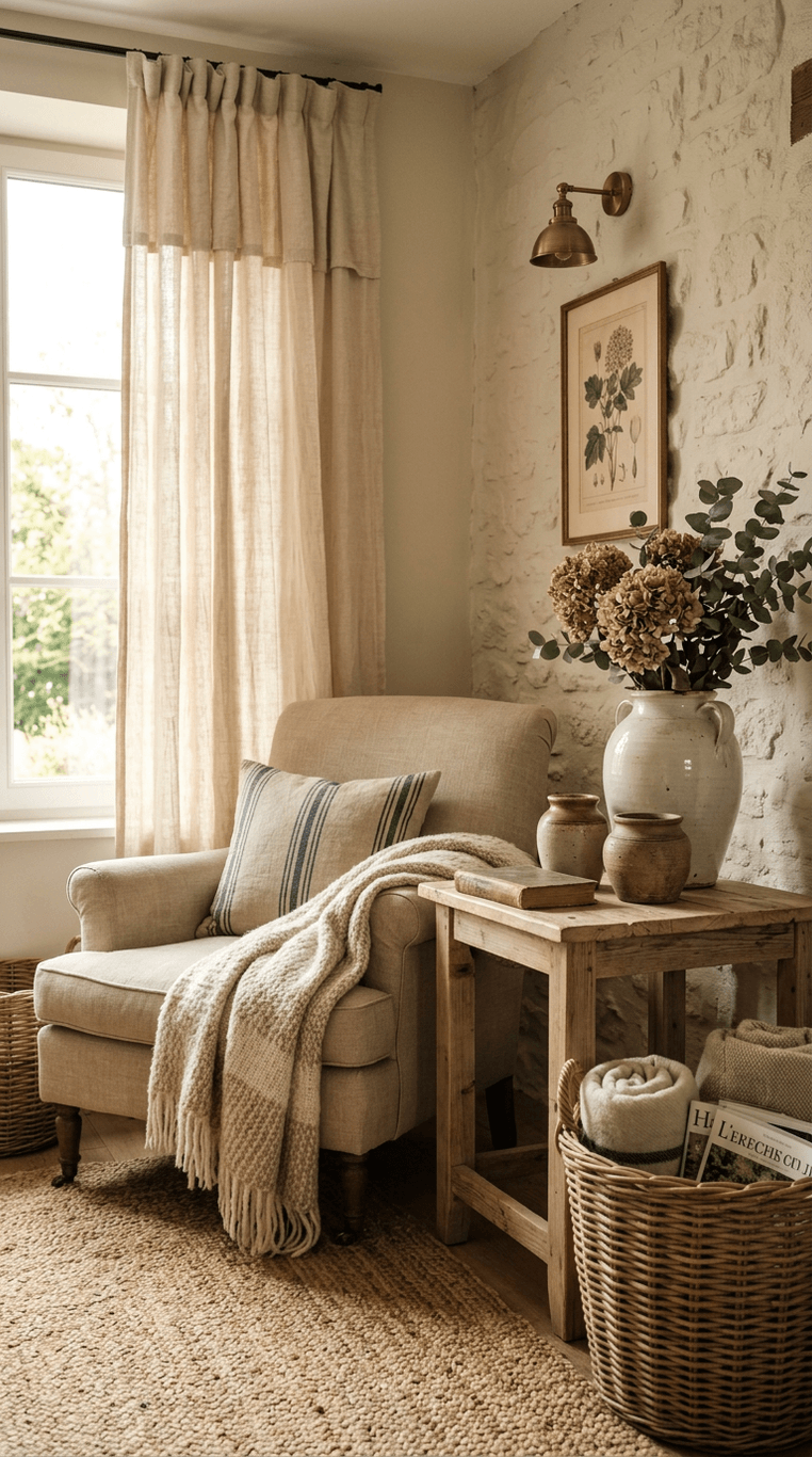Layer Natural Textures, From Linen to Wicker