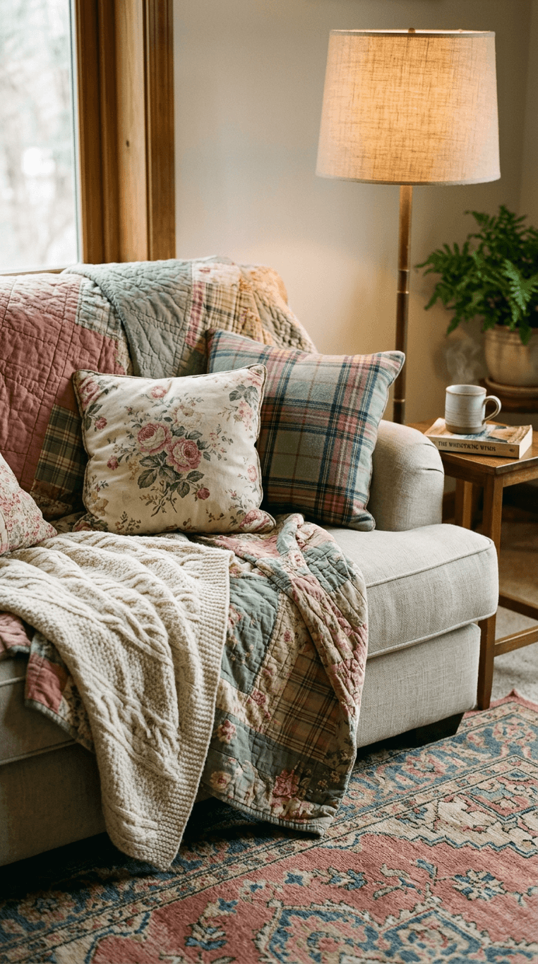 Layer Soft Textures Like a Well-Loved Quilt