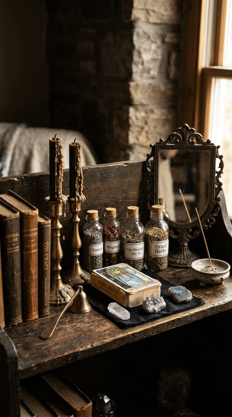 Create Magical Altars, Shelves, and Shadowy Vignettes