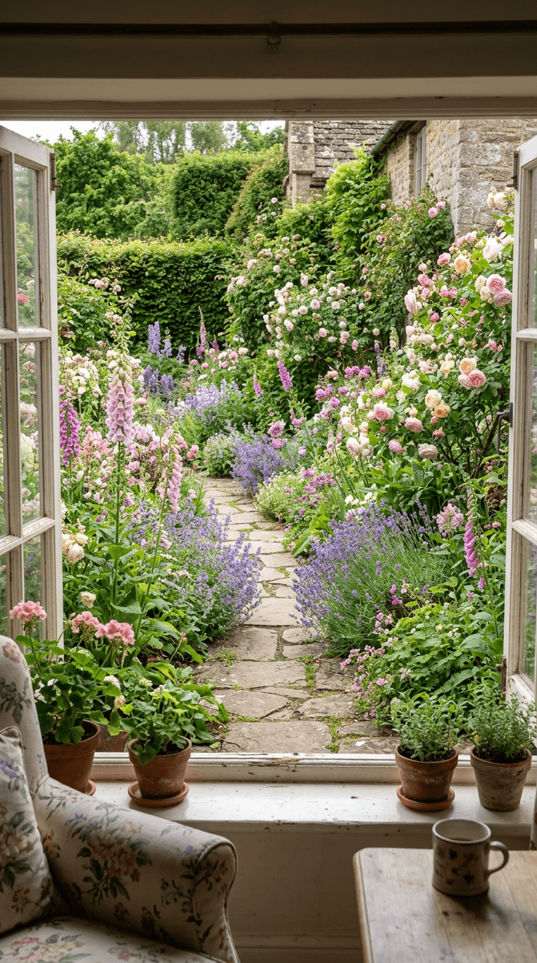 Choose Soft, Romantic Plants and Colors