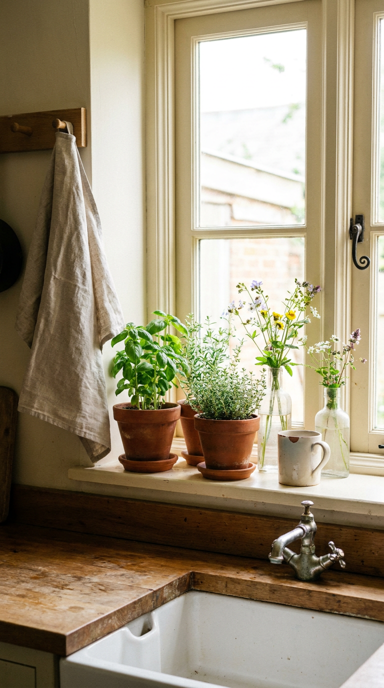 15 Dreamy Cottage Windowsill Decor Ideas That Feel Like a Fairytale