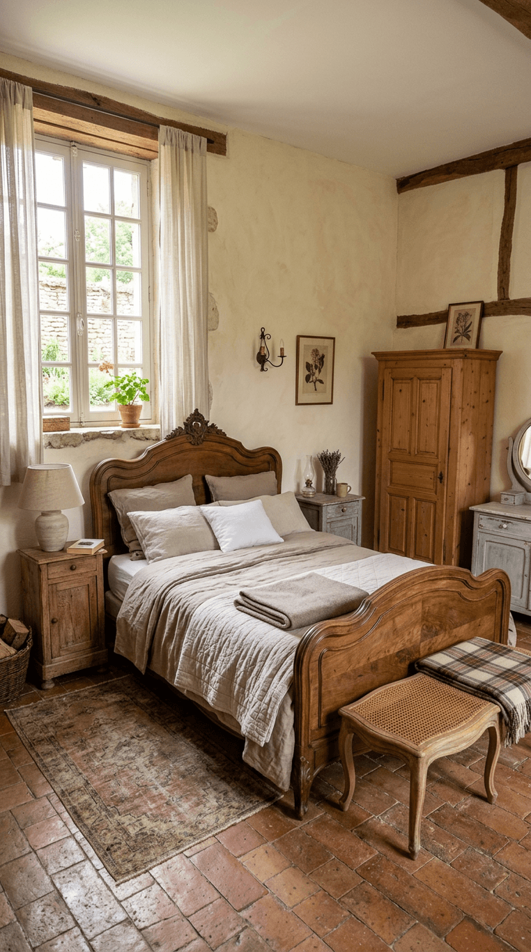 Layer Vintage Furniture with French-Inspired Silhouettes