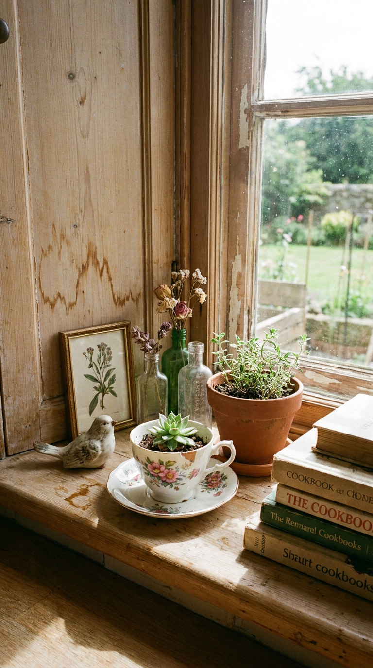 15 Kitchen Windowsill Decor Ideas