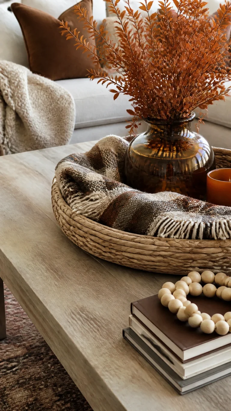 15 Easy Ideas for the Perfect Fall Coffee Table Decor